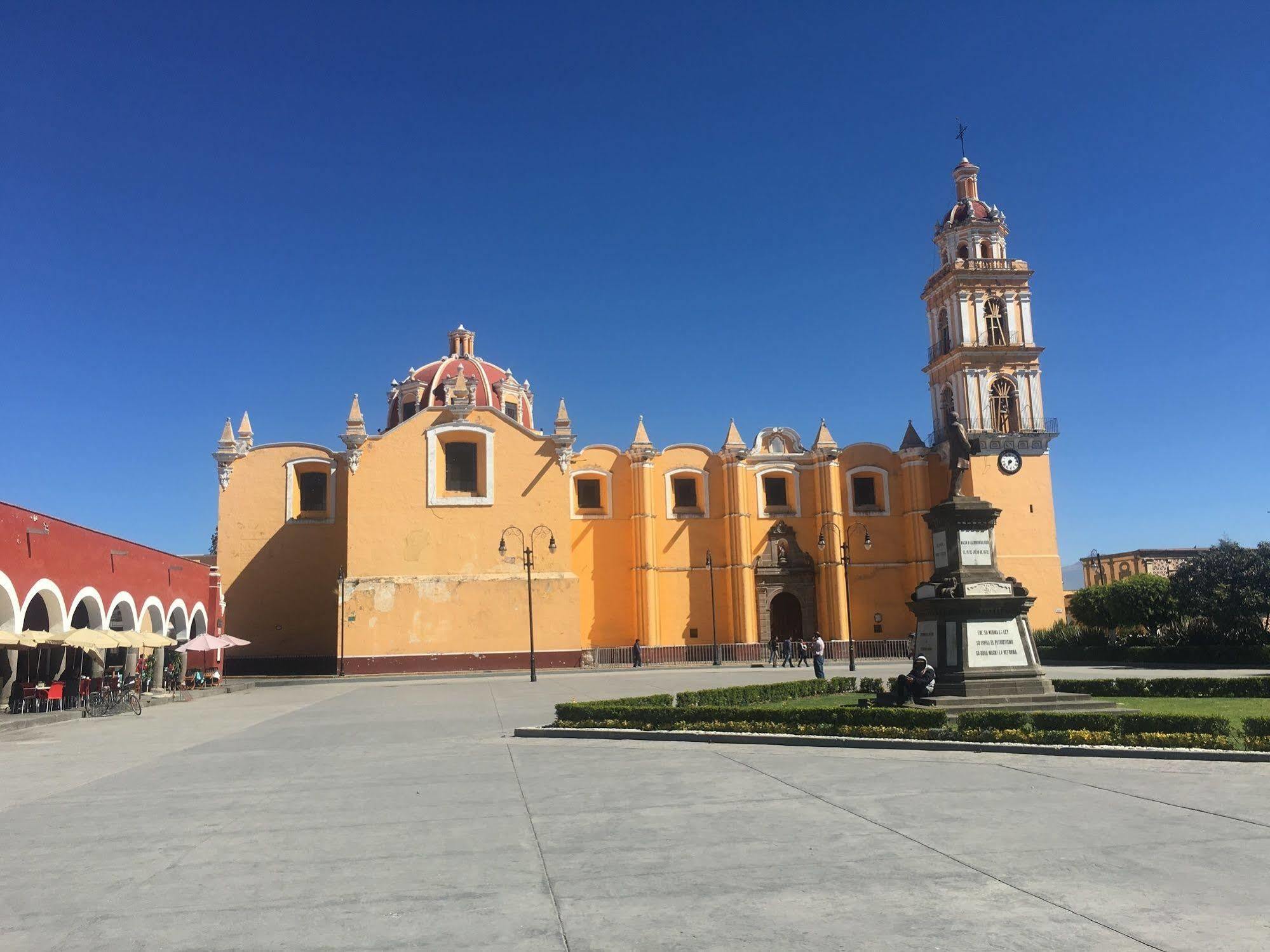 Hotel Calli Quetzalcoatl Cholula Ngoại thất bức ảnh